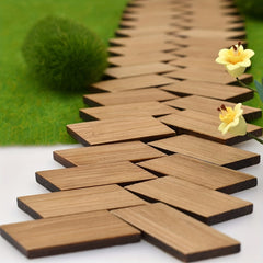 24pcs Dollhouse Flooring 1 12 Scale Dollhouse Accessory for Kids