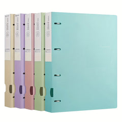 Purple Pink Green A4 Loose leaf Folder 4 Holes
