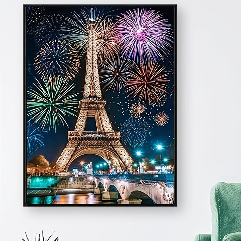 5D DIY Diamond Painting - Eiffel Tower Wall Decor Set