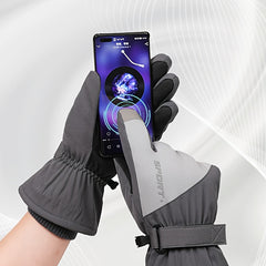 Men's Winter Gloves Waterproof Touch Screen Fingers