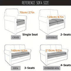 Winter Plush Sofa Slipcover Non-slip Couch Cover Universal Furniture Protector