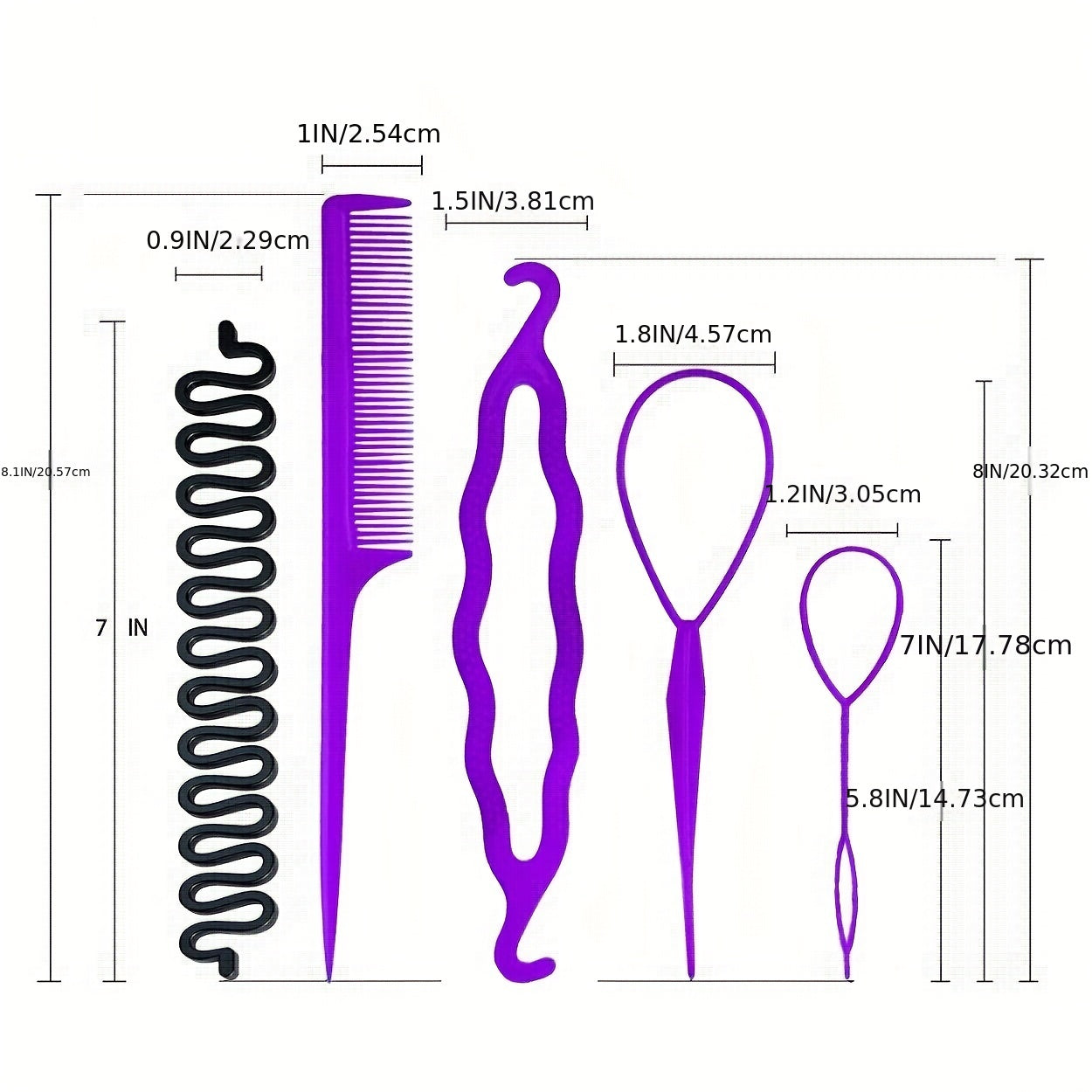 19pcs Hair Styling Accessories Hair Twister Hair Braider Hair Accessories