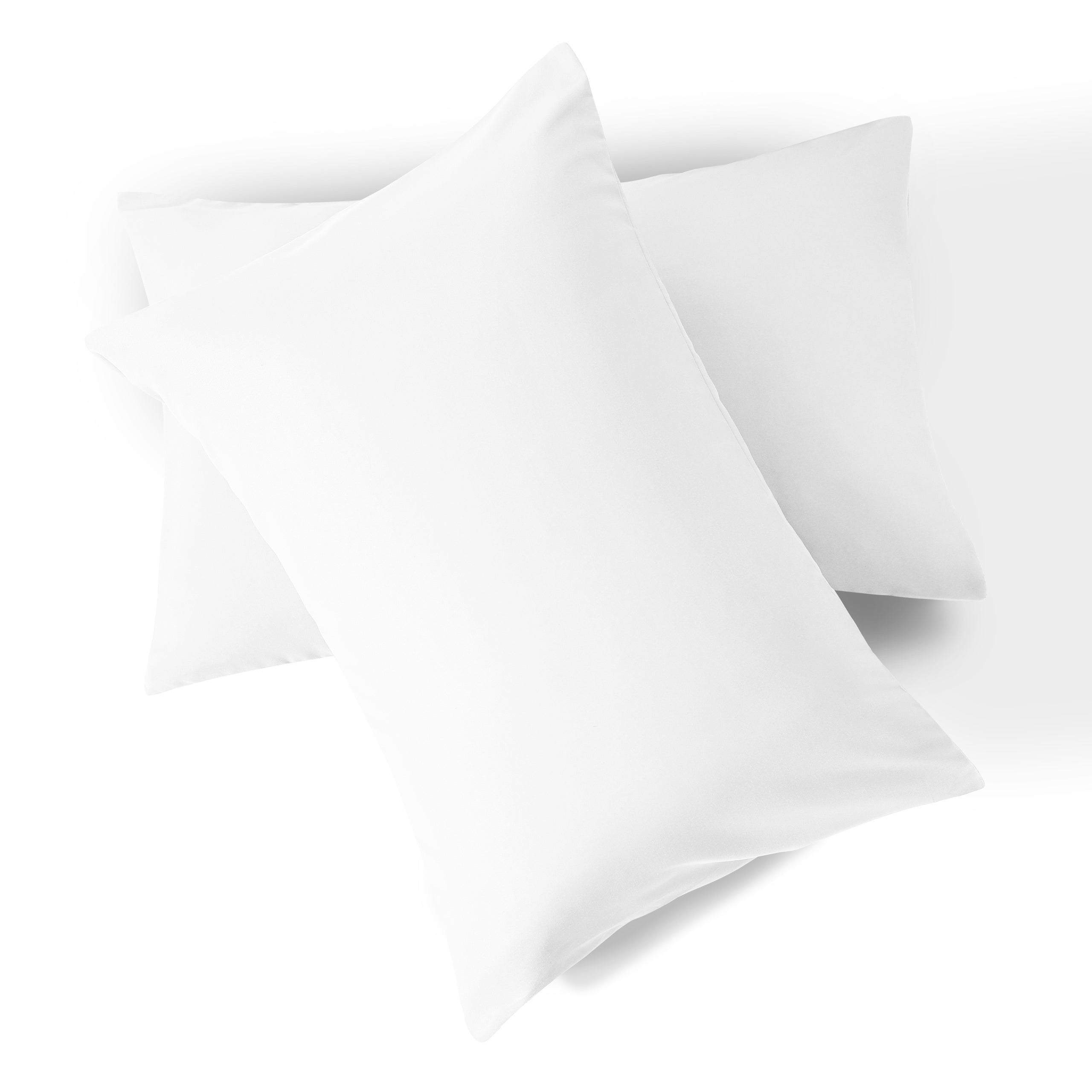 Microfiber Pillowcases Pair Envelope Closure Solid Pillow Caces