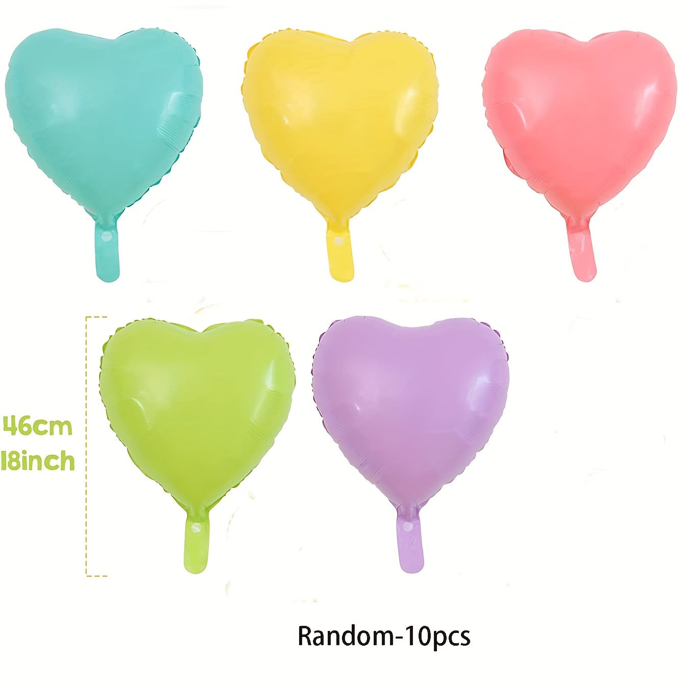 18 Inch Macaron Love Balloon Decor Set of 10