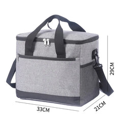 18L Insulated Fridge Bag Lunch Box Camping Picnic Tote Hiking Cooler Keep Fresh