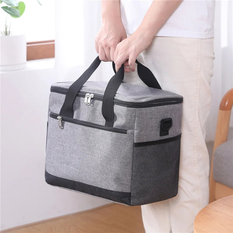 18L Insulated Fridge Bag Lunch Box Camping Picnic Tote Hiking Cooler Keep Fresh