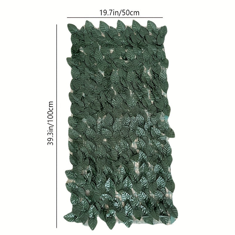 Artificial Ivy Privacy Fence - Decorative Outdoor Garden Wall Fence
