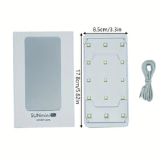Large Size Foldable UV LED Resin Light with Double Light Source Lamp Beads
