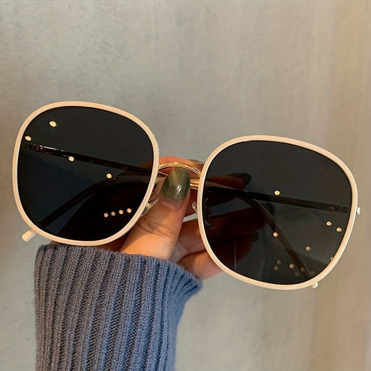 Large Oval Sunglasses UV400 for Women Men Casual Travel Beach