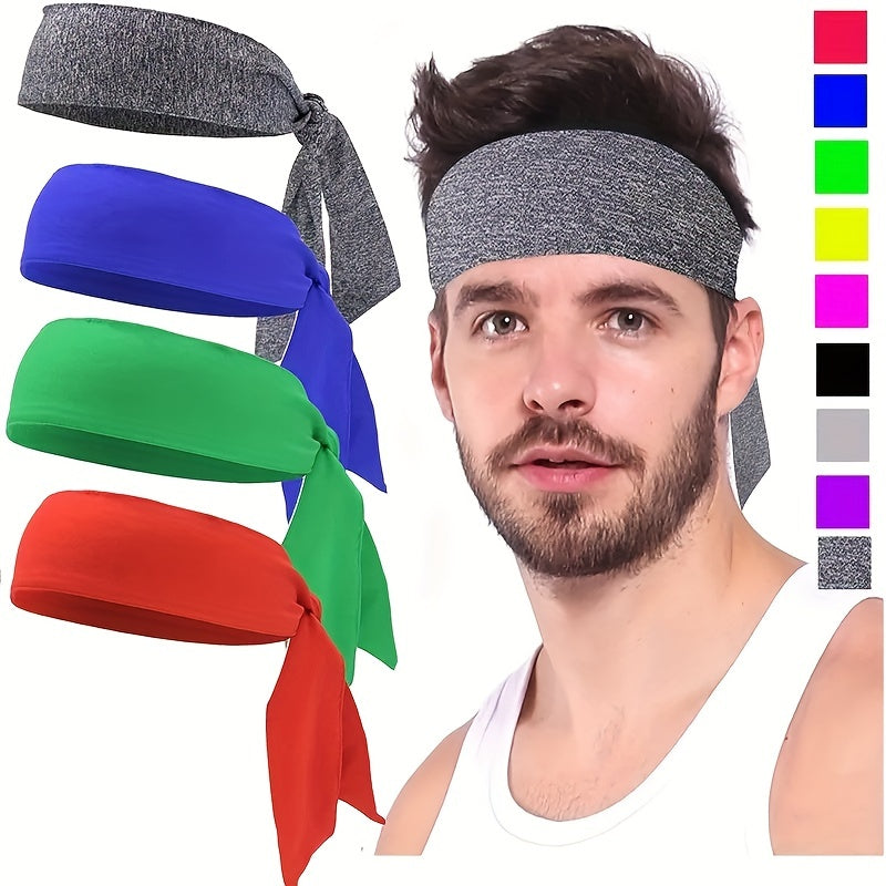21pcs Mixed Sports Headband Tennis Pirate Headband Fitness Headscarf