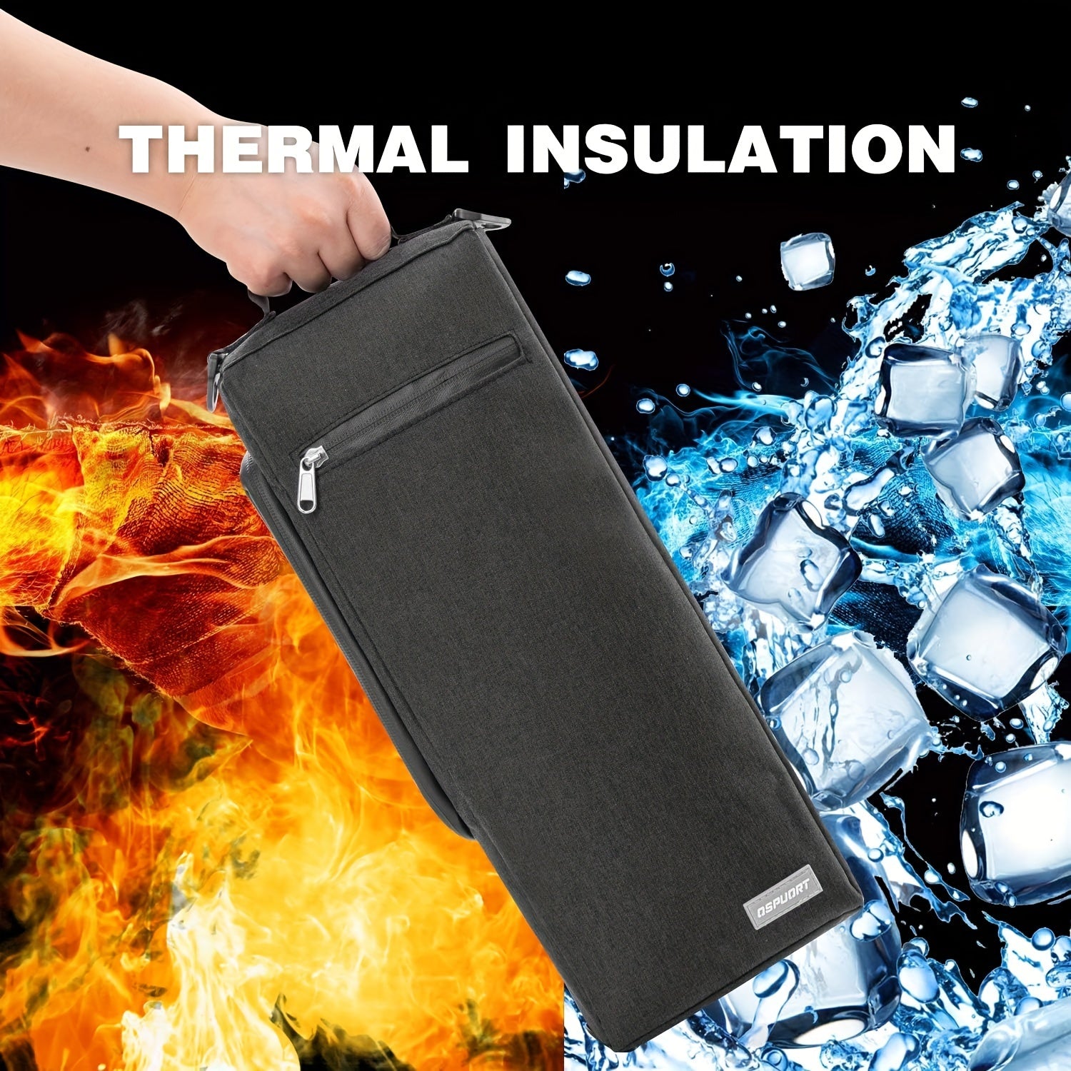 Insulated Beer Sleeve for Golf Bags - Keep Beverages Secure