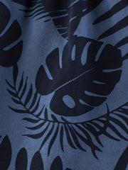 Tropical Leaf Print Boys Quick-drying Shorts