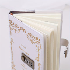 A5 Lockable Notebook for Boys - Retro Password Journal