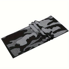 Men's Plaid Windproof Scarf Shawl