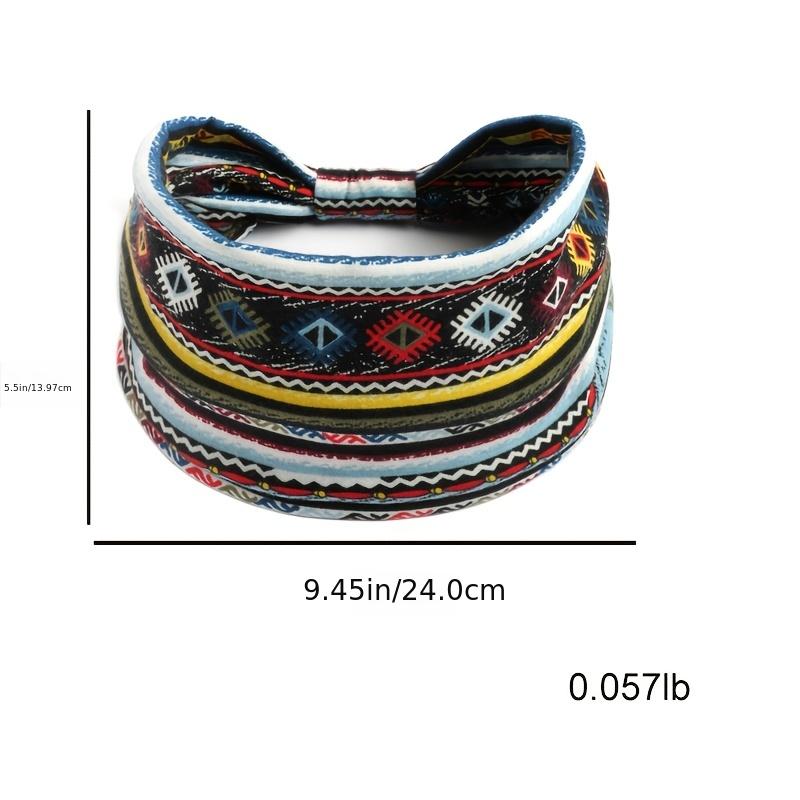 Wide Wicking Headband Sports Hair Hijab Yoga Elastic Exercise Headband
