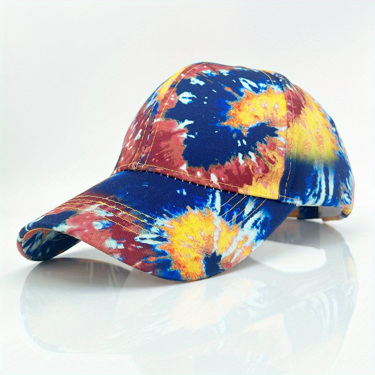 Unisex Personality Printed Baseball Cap Adjustable Sunshade Hat