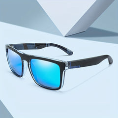 Square Frame Sports Polarized Sunglasses For Men