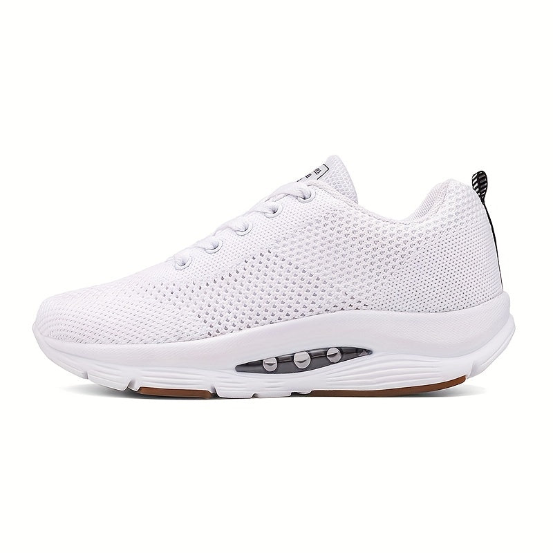 Women's Air Cushion Wedge Sneakers Non slip Comfortable Walking Shoes