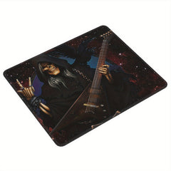 Death Piano Pattern Square Mouse Pad for Home Office Games