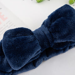 Plush Soft Headband Cross Kont Hairband Elastic Hair Band For Women