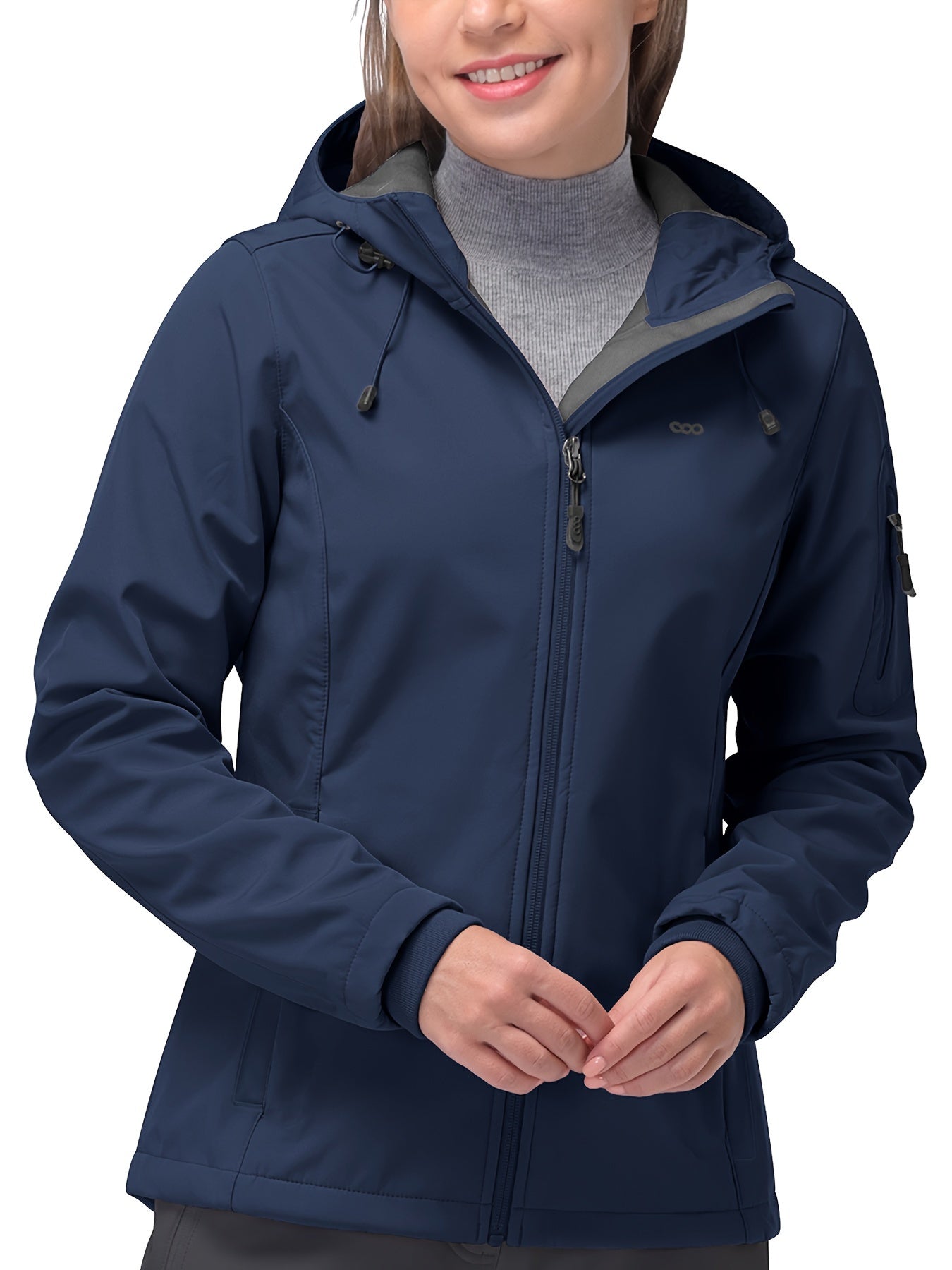 Waterproof Sports Jacket Fleece Liner Windproof Coat