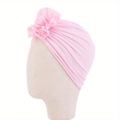 Flower Baby Hat Toddler Turban Infant Head Wraps Bonnet Beanie Cap