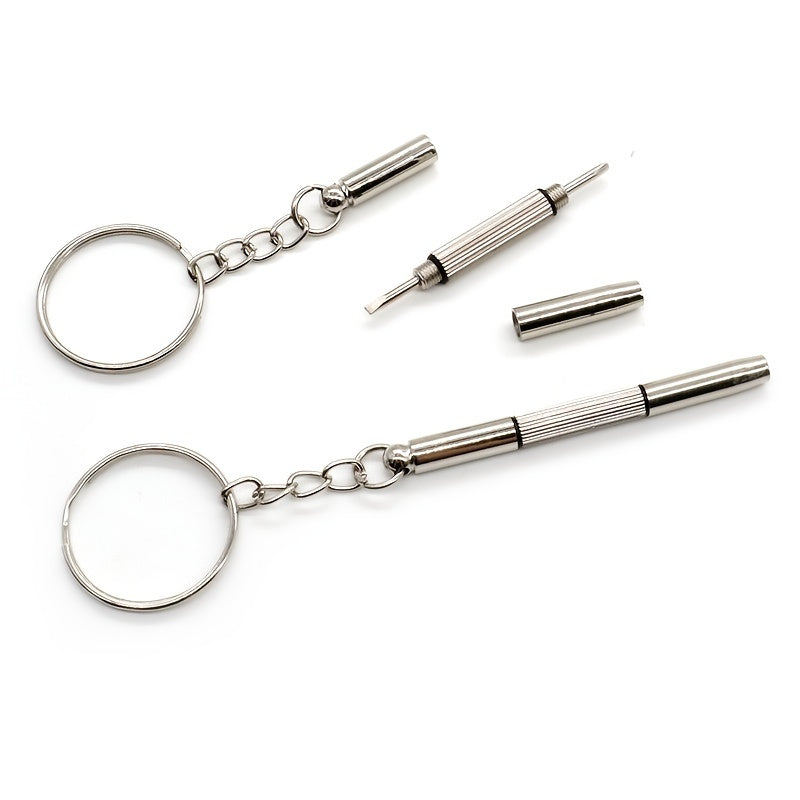 Portable Screwdriver Keychain for Glasses Repair