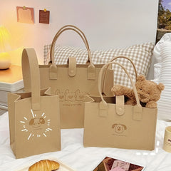 Portable Small Dog Handbag for PC with Large Capacity