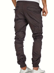 Men's Relaxed Fit Cargo Pants With Flap Pockets