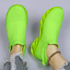 Women's Mesh Non-slip Running Shoes with Shock Absorption