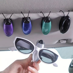 Car Visor Sunglasses Holder Clip Auto Vehicle Eyeglasses Mount Ticket Card Clip