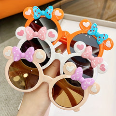 Girl's Cartoon Sunglasses for Fun Day Out