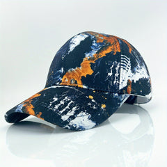 Unisex Personality Printed Baseball Cap Adjustable Sunshade Hat