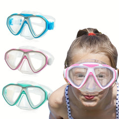 Swimming Mask Waterproof Diving Goggles Nose Protector Diving Mask