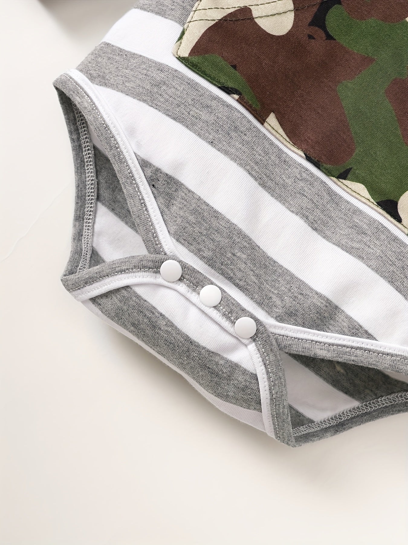Hooded Rompers & Pants Set for Baby Boys
