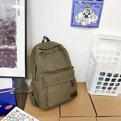 Canvas Backpack Large Capacity