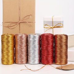 Golden Silver Wire 16 Strands Flat Heart Golden Wire Without Stretch
