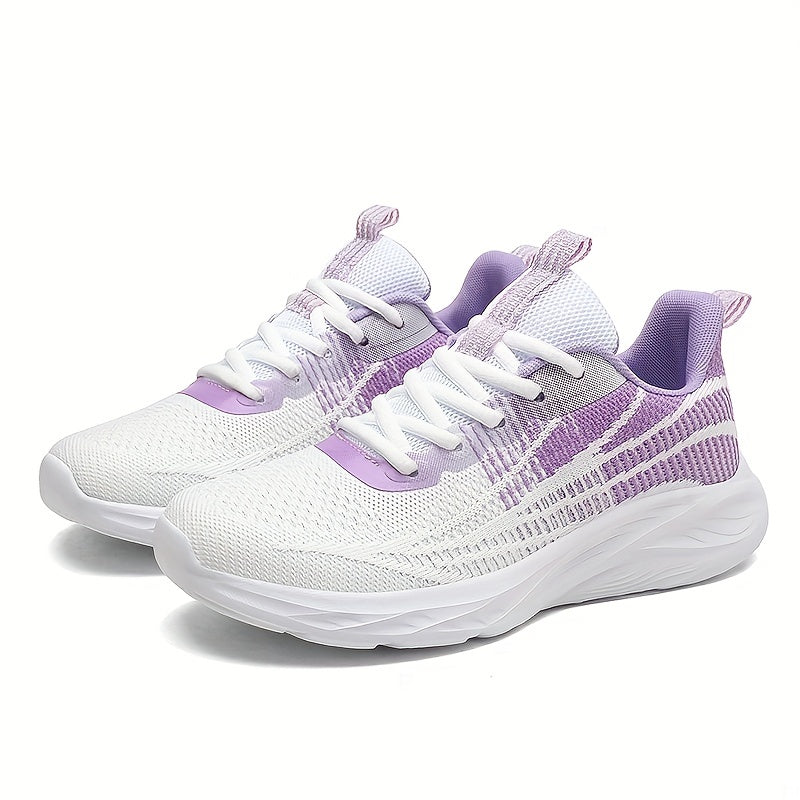 Women's Mesh Sneakers Lace Up Non slip Running Shoes Comfort Soft Sole