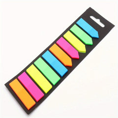 Fluorescence Colour Paper Memo Pad Sticky Notes Bookmark Marker