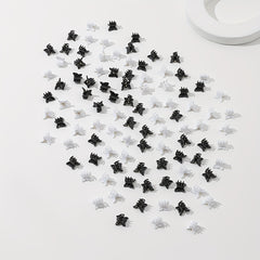 100pcs Mini Butterfly Shaped Hair Claw for Women Girls Baby Toddlers