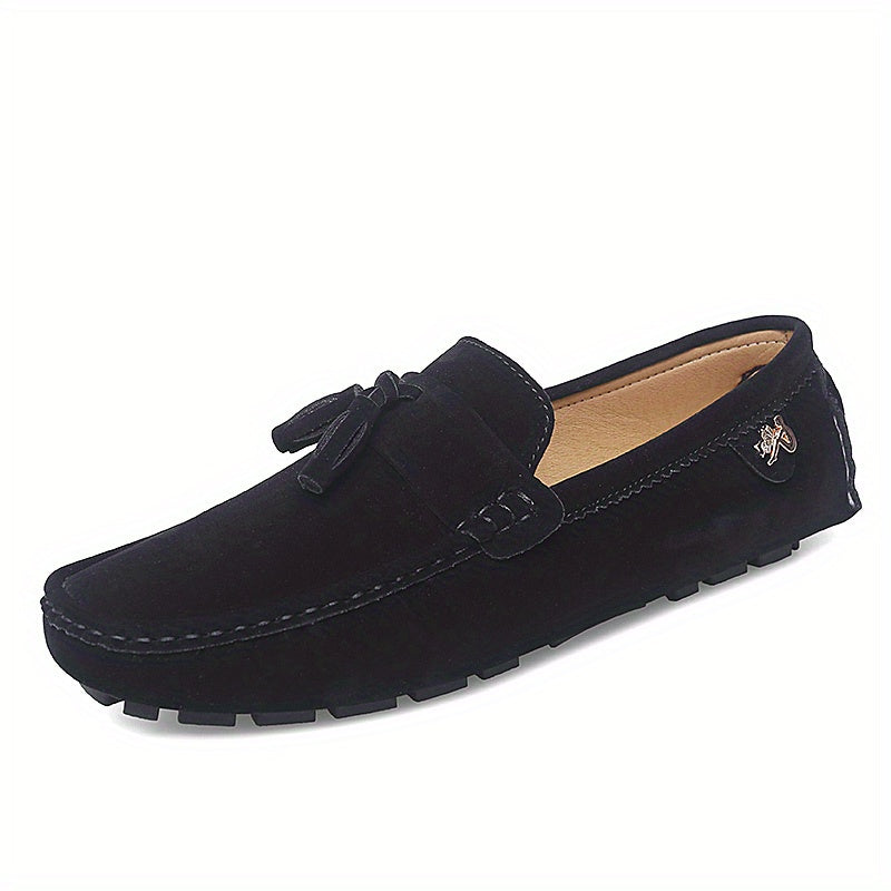 Women's Tassel Loafers Slip On Anti slip Shoes Casual Flat