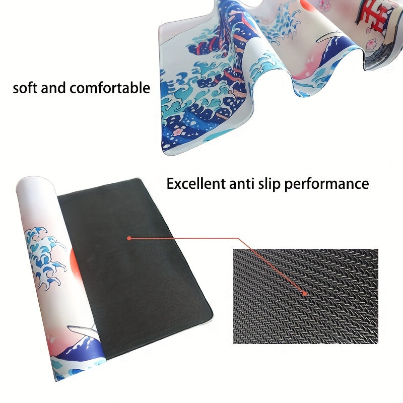 Spider Model Mouse Pad Large Office Gaming Desk Pad Non slip Rubber Mouse Pad