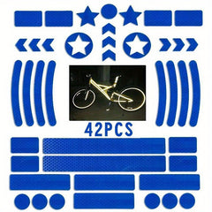 Reflective Stickers for Car Wheel Hub and Tire Rim - Enhance Roadway Safety
