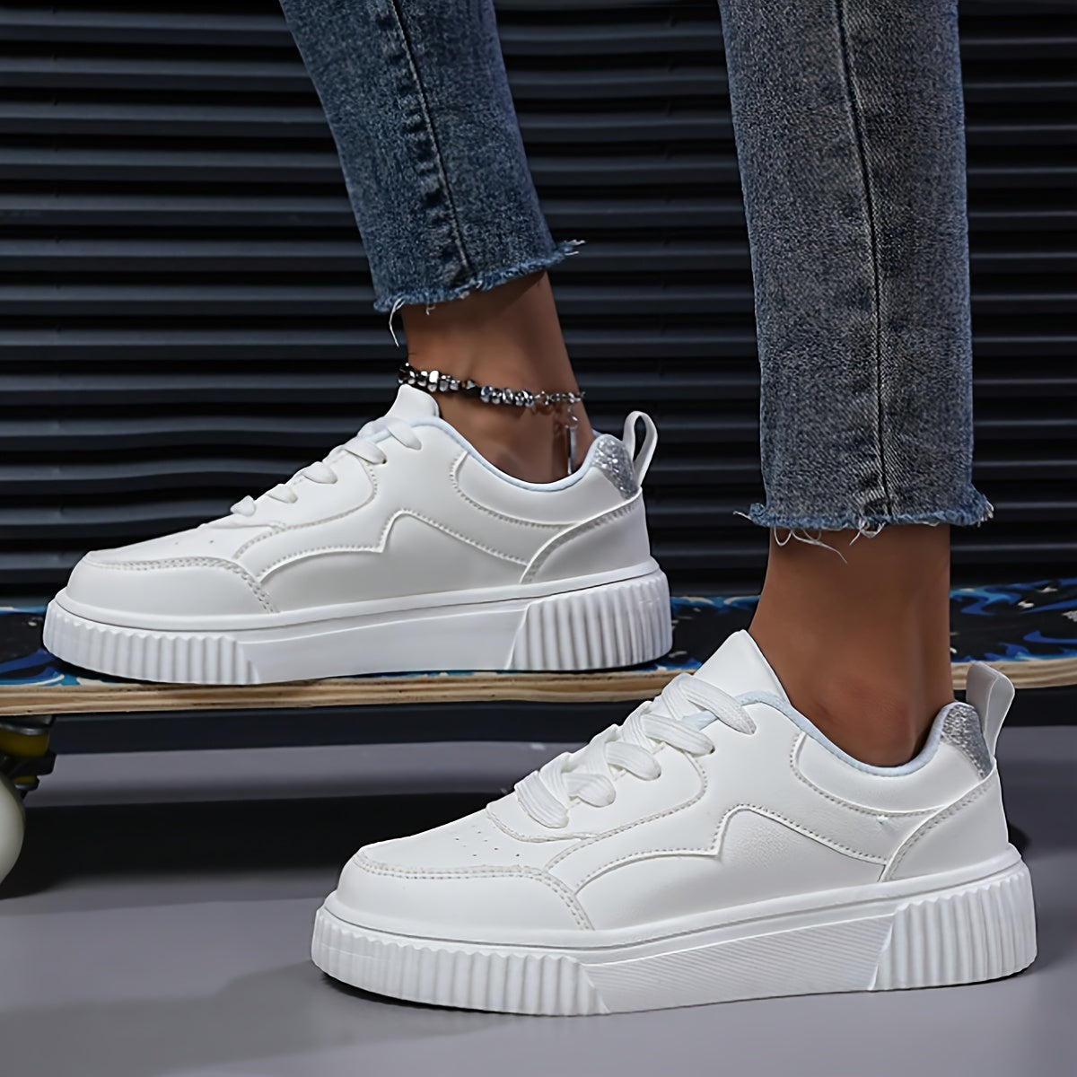 Women's Comfortable Skate Shoes Non slip Outdoor Sports Shoes