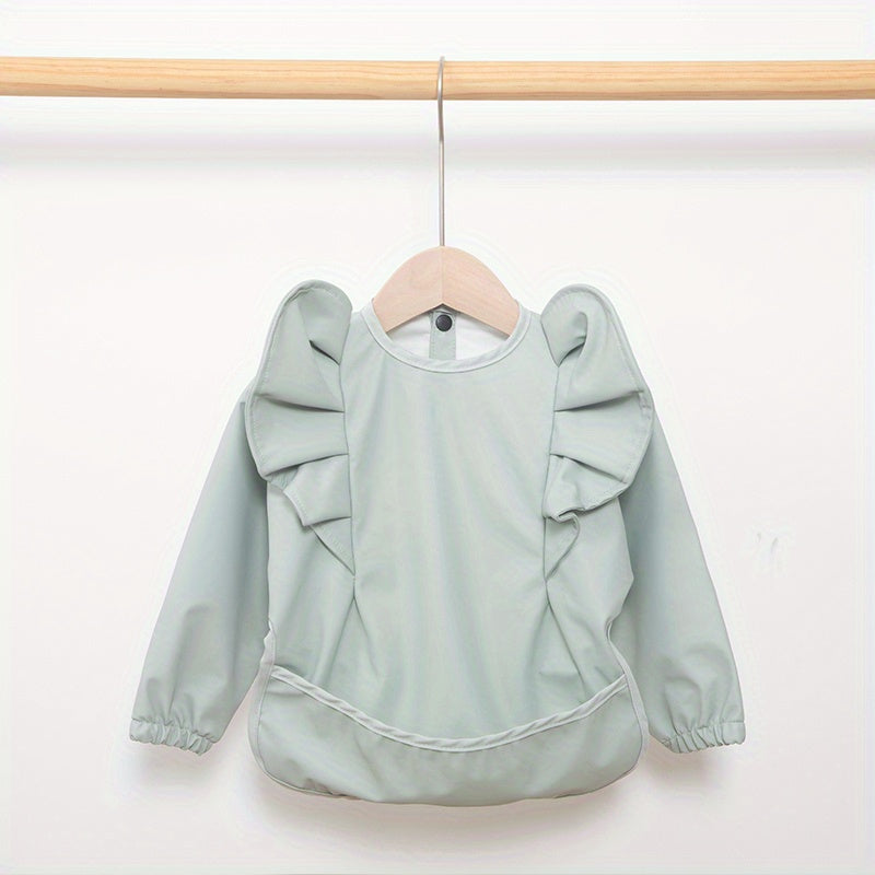 Angel Wings Waterproof Bib for Stylish Baby Girls
