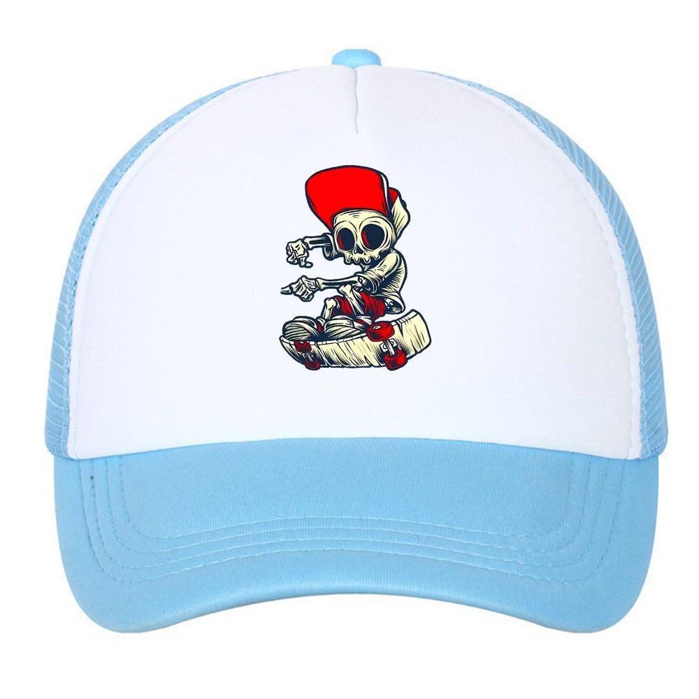 Unisex Mesh Sunshade Adjustable Baseball Cap Outdoor Sport Embroidery