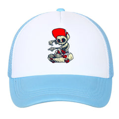 Unisex Mesh Sunshade Adjustable Baseball Cap Outdoor Sport Embroidery