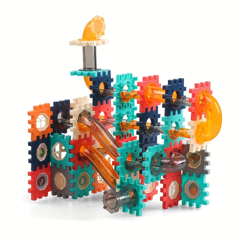 Pipeline Rolling Ball Building Blocks Set Educational Toy Kids 4-9 Ye