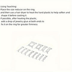 Ring Size Reducer Invisible Ring Adjuster For Loose Rings