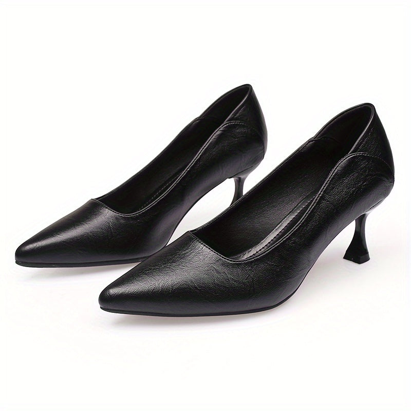 Women's Stiletto Heels Pointed Toe Work Shoes